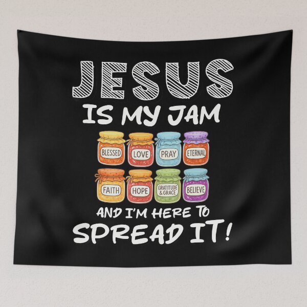 Item preview, 2025 Christmas Holliday Vintage Like Jesus Be Quote designed and sold by AdelhenLang.