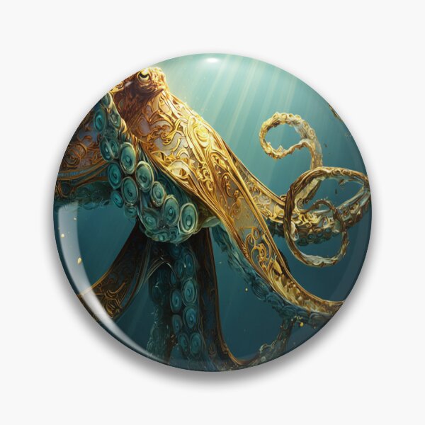 Item preview, Majestic Colossal Kraken Illuminated designed and sold by D-ArtistryHub.