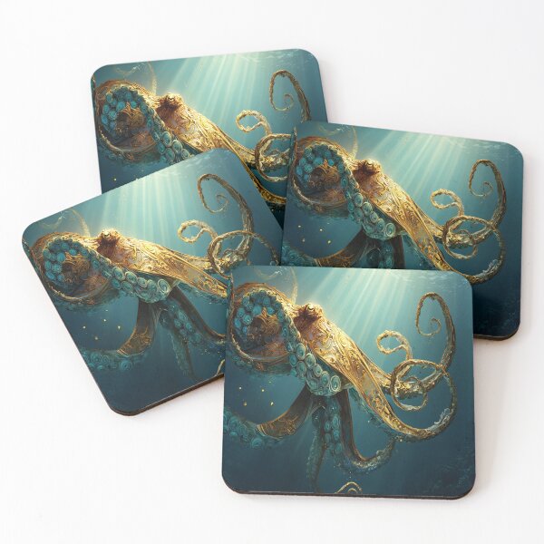 Item preview, Majestic Colossal Kraken Illuminated designed and sold by D-ArtistryHub.