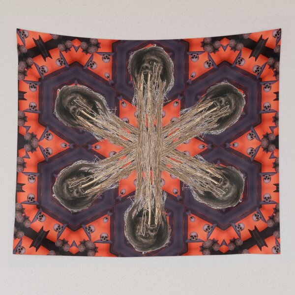 Item preview, Shrunken Heads – Kaleidoscopic Arrangement / Swiss Artwork Photography designed and sold by Raphael Wolf.