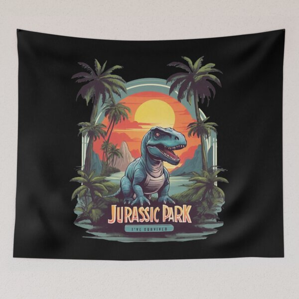Item preview, Art - Jurassic Park designed and sold by DreamCraftCove.