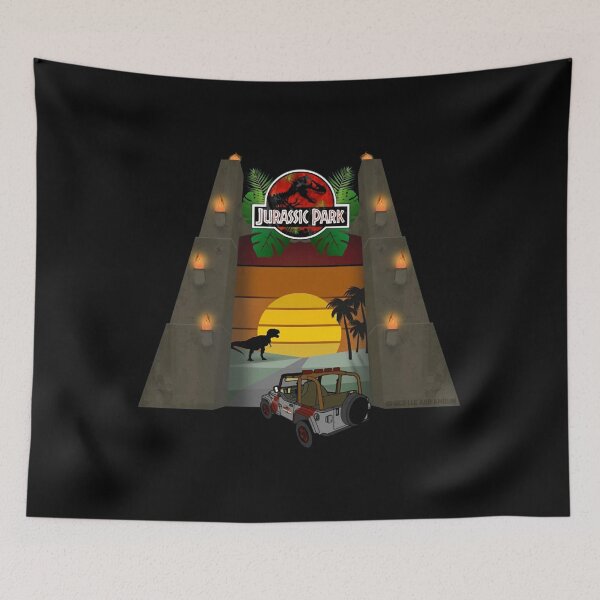 Item preview, Art - Jurassic Park designed and sold by DreamCraftCove.