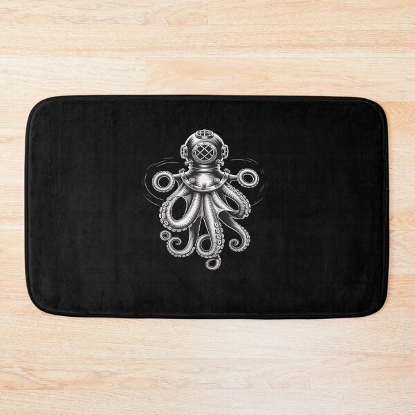 Item preview, SCUBA Diver Weird Octopus Helmet designed and sold by RayArmstrong.