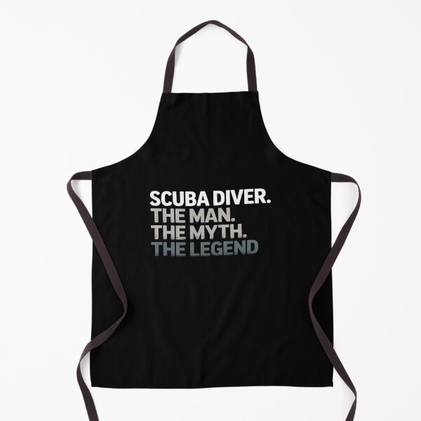 Item preview, Scuba Diver Diving The Man Myth Legend designed and sold by HaileyRobel.