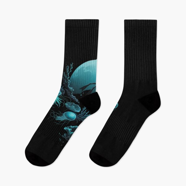 Item preview, Scuba Diver and Jellyfish for Ocean Dive Trip Scuba Diving designed and sold by DrewLeuschke.