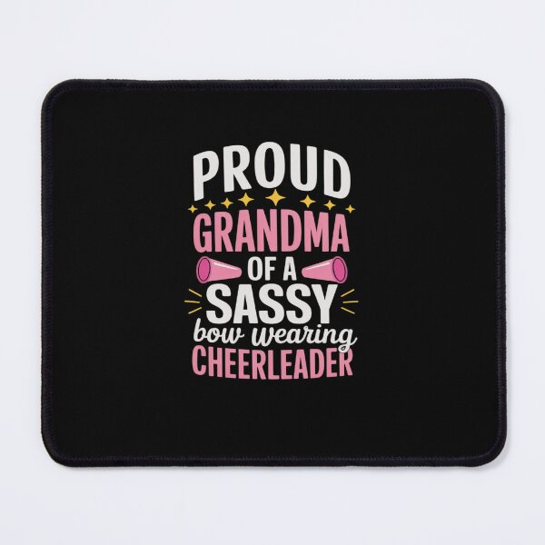 Item preview, Proud Grandma Of A Cheerleader Grandmother Cheer Grandma designed and sold by khorbiasieno.
