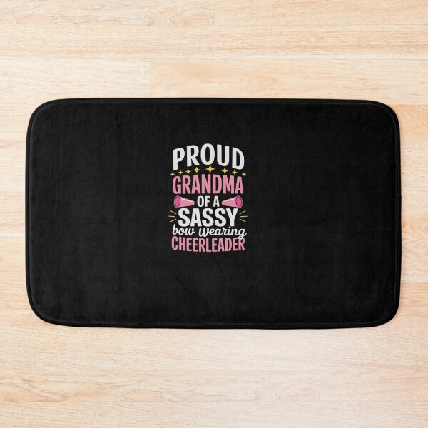 Item preview, Proud Grandma Of A Cheerleader Grandmother Cheer Grandma designed and sold by khorbiasieno.