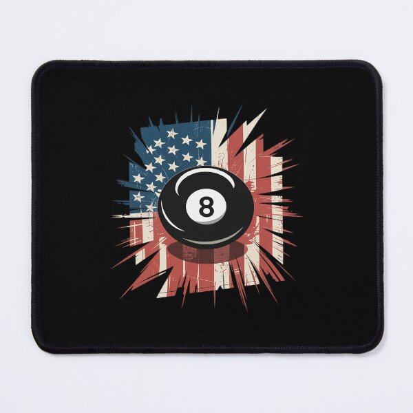 Item preview, Pool Billiards 4th Of July Men USA American Flag Boys 8 Ball designed and sold by RayArmstrong.