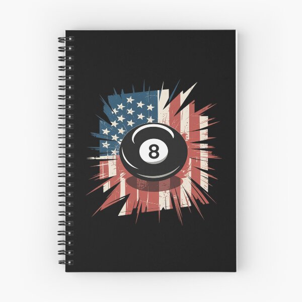 Item preview, Pool Billiards 4th Of July Men USA American Flag Boys 8 Ball designed and sold by RayArmstrong.