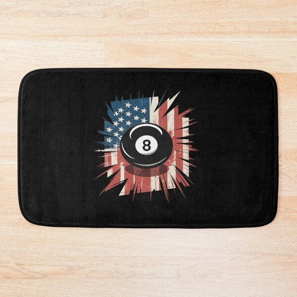 Item preview, Pool Billiards 4th Of July Men USA American Flag Boys 8 Ball designed and sold by RayArmstrong.