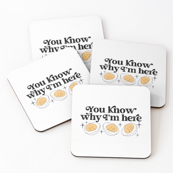 Item preview, Deviled Eggs You Know Why Im Here Black Style designed and sold by NTProductionArt.