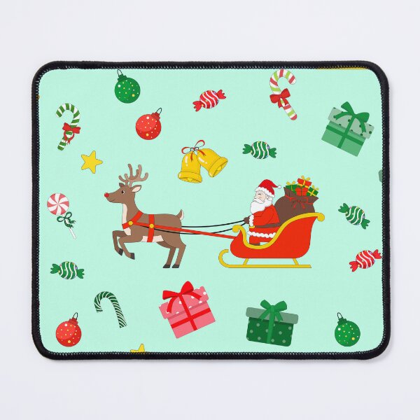 Item preview, Santa and Reindeer in Christmas Gifts Delivery Theme designed and sold by JohanaStyle.