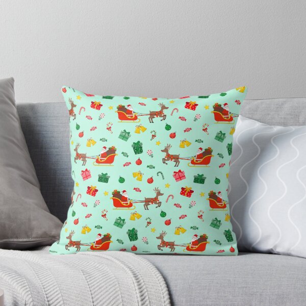 Item preview, Santa and Reindeer in Christmas Gifts Delivery Theme designed and sold by JohanaStyle.