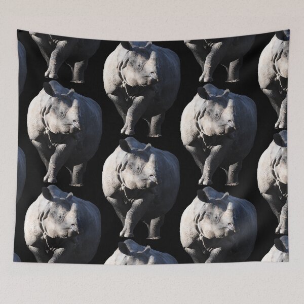 Item preview, Colossal Rhinoceros – Intense Eye Contact / Swiss Artwork Photography designed and sold by Raphael Wolf.