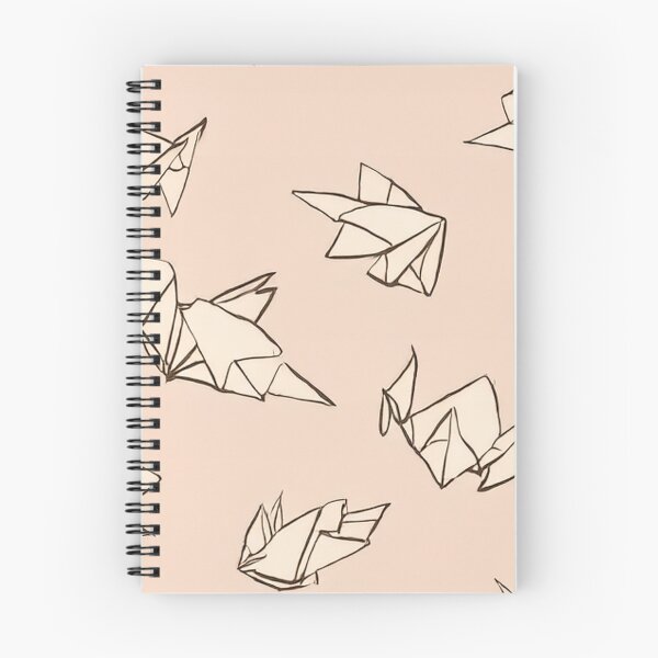 Item preview, Minimal Origami Birds Pattern on Beige designed and sold by SassyArtistry.