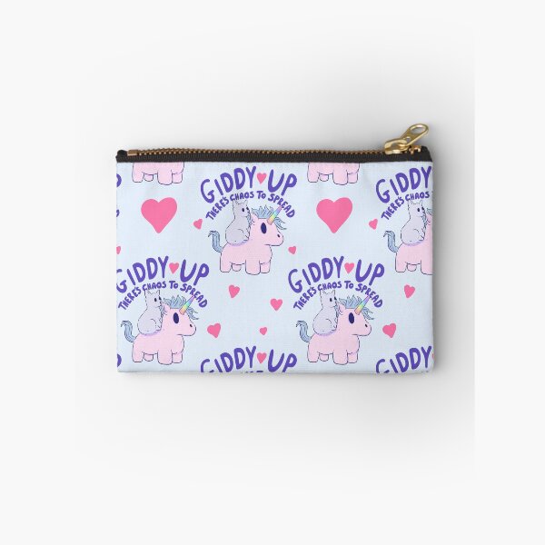 Item preview, Cute Cat Riding Unicorn - Giddy Up, There’s Chaos to Spread designed and sold by Jess.a.creates.