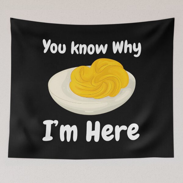 Item preview, Deviled Eggs You Know Why Im Here Thanksgiving Food designed and sold by NTProductionArt.