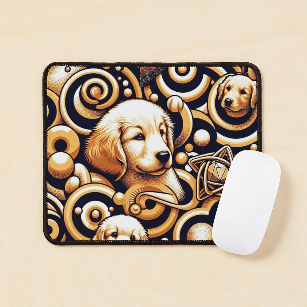 Item preview, Mouse Pad designed and sold by wagsandtails.