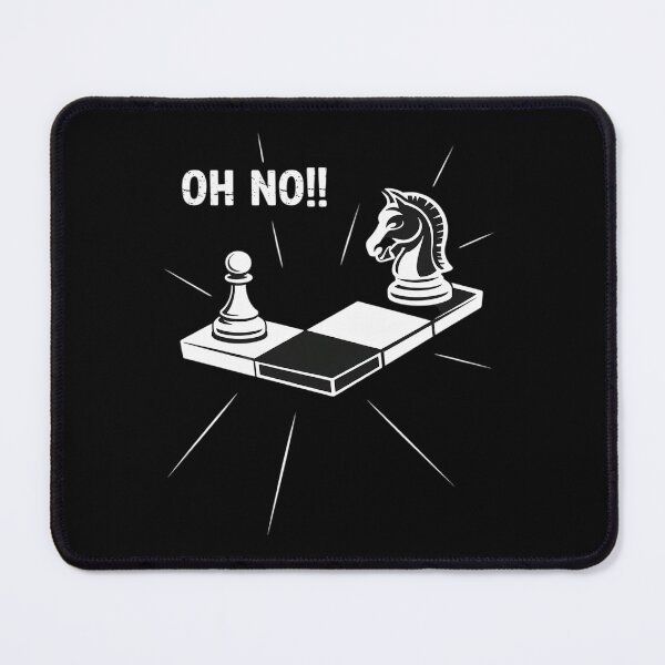 Item preview, Oh No Springer Funny Chess Player Chess designed and sold by HaileyRobel.