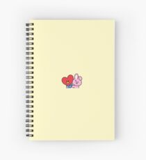 Cuaderno de espiral BT21 - Cute TATA y COOKY