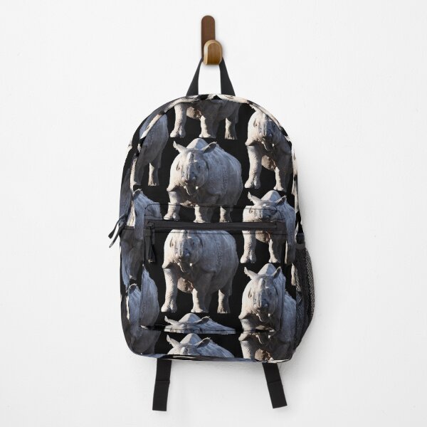 Item preview, Rhinoceros – Frontal view with distinctive horn / Swiss Artwork Photography designed and sold by Raphael Wolf.