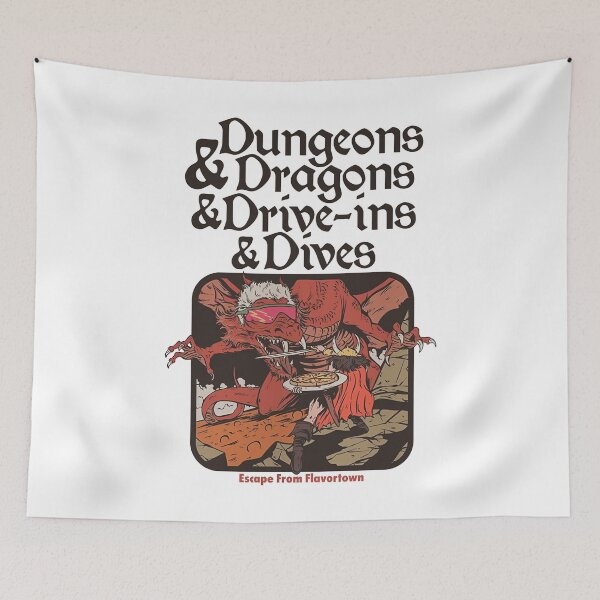 Item preview, Dungeon Dragon Dive ins and Dives designed and sold by vifernndan.