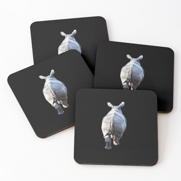 Item preview, Baby rhinoceros – View from behind / Swiss Artwork Photography designed and sold by Raphael Wolf.