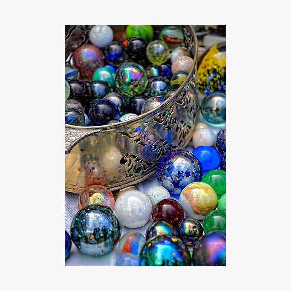 I've lost my Marbles............. : ) Photographic Print