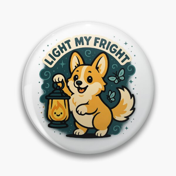 Item preview, Light My Fright — Corgi Lantern Guide designed and sold by Cheerioza.
