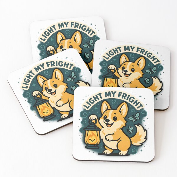 Item preview, Light My Fright — Corgi Lantern Guide designed and sold by Cheerioza.