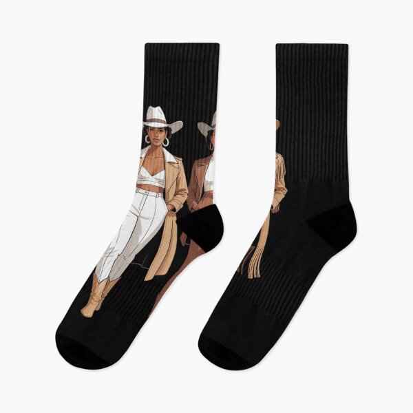 Item preview, Black Cowgirl Western Rodeo Stylish Confident designed and sold by PeteHomenick.