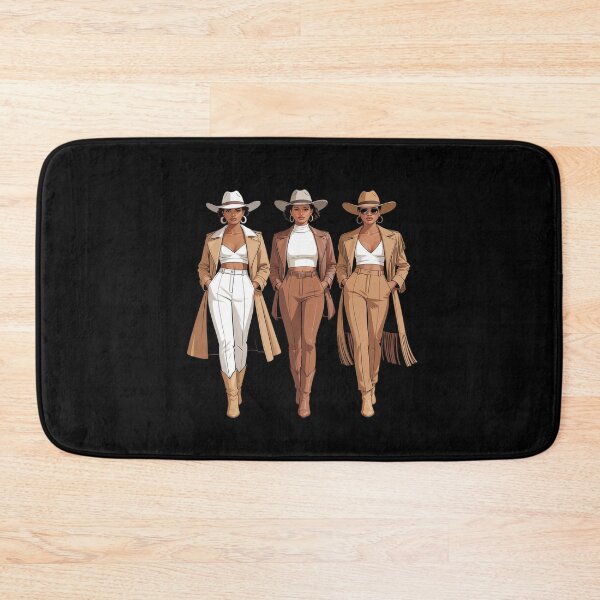 Item preview, Black Cowgirl Western Rodeo Stylish Confident designed and sold by PeteHomenick.