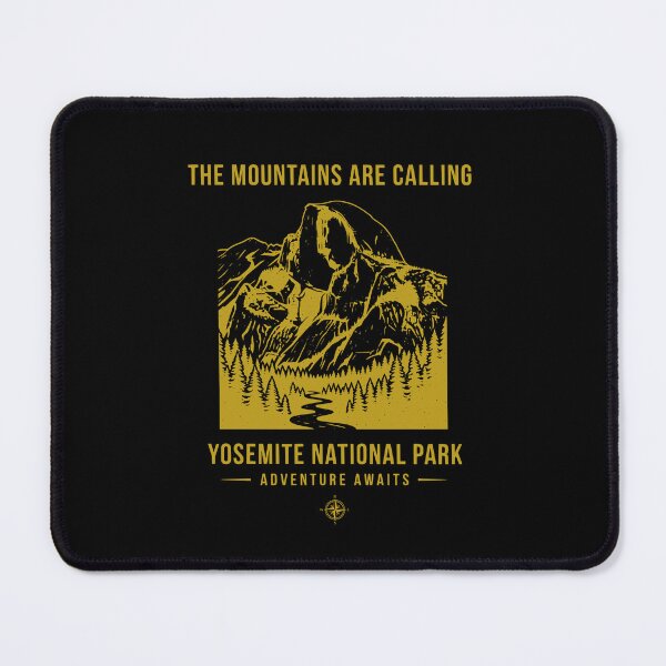 Item preview, Yosemite National Park Half Dome Vintage T-Shirt: The Mountains Are Calling Adventure Awaits designed and sold by justyna-s28.