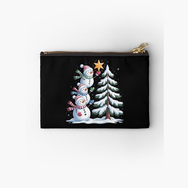 Item preview, Funny Christmas Snowman Topper Tree Holiday Family designed and sold by ValerieRodrigue.