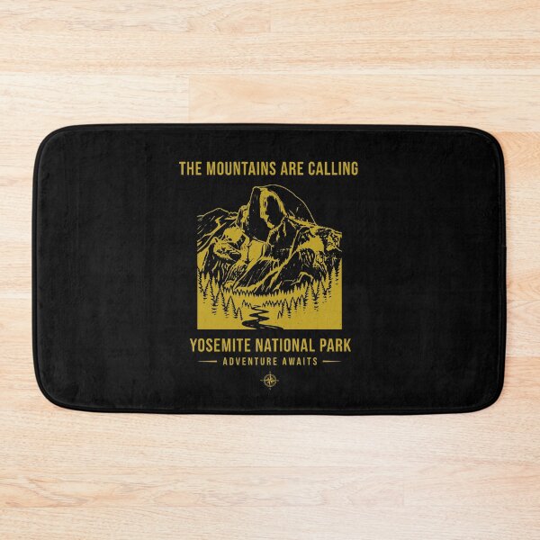 Item preview, Yosemite National Park Half Dome Vintage T-Shirt: The Mountains Are Calling Adventure Awaits designed and sold by justyna-s28.