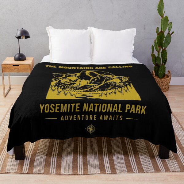 Item preview, Yosemite National Park Half Dome Vintage T-Shirt: The Mountains Are Calling Adventure Awaits designed and sold by justyna-s28.