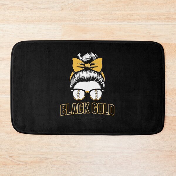 Item preview, Black Gold Vibes Only Football Leopard Football designed and sold by PeteHomenick.