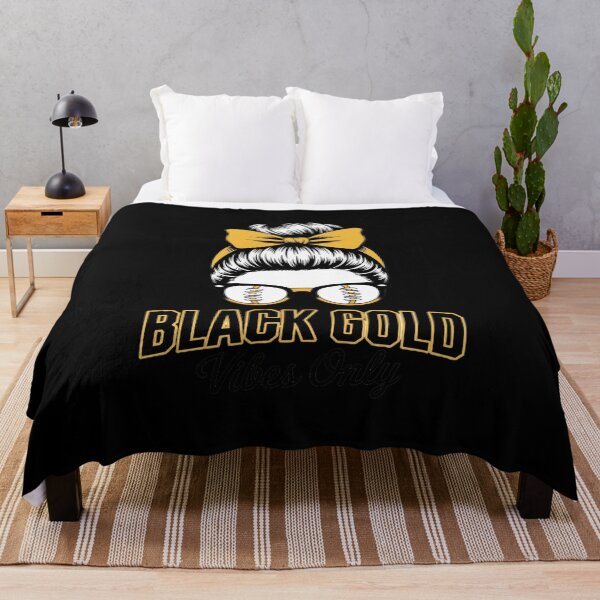 Item preview, Black Gold Vibes Only Football Leopard Football designed and sold by PeteHomenick.