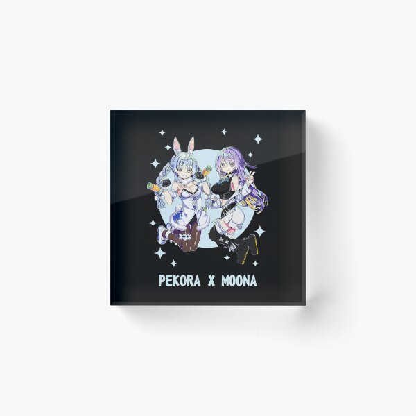 Item preview, Hololive - Usada Pekora X Moona Hoshinova designed and sold by Elsieroyo.