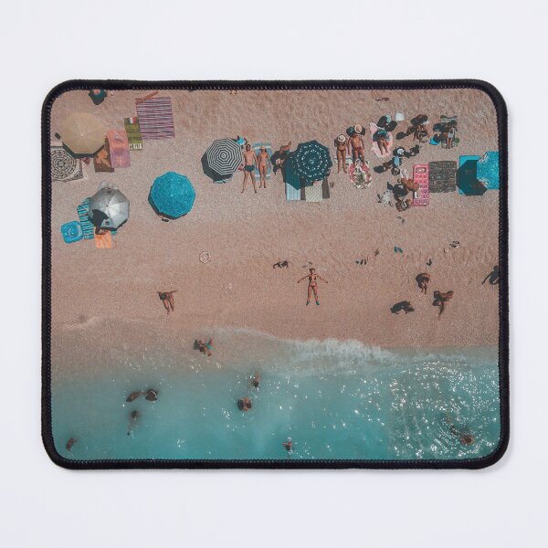 Item preview, Beach from above, seaside holiday designed and sold by Mauswohn.