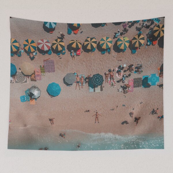 Item preview, Beach from above, seaside holiday designed and sold by Mauswohn.