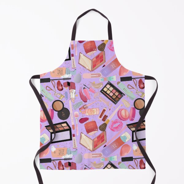 Item preview, I’m Just a Girl — Makeup Lover Aesthetic Pattern | Beauty Products & Glam Accessories Repeating Design - purple designed and sold by StudioSamanthaa.