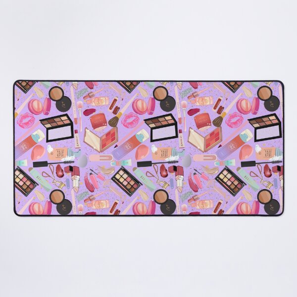 Item preview, I’m Just a Girl — Makeup Lover Aesthetic Pattern | Beauty Products & Glam Accessories Repeating Design - purple designed and sold by StudioSamanthaa.