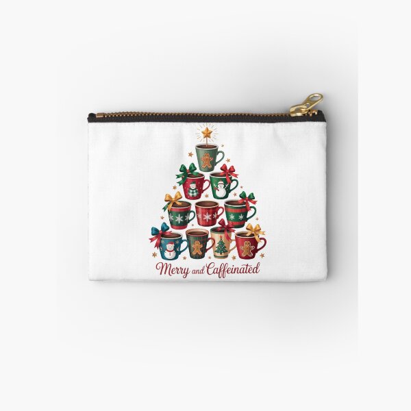 Item preview, Merry And Caffeinated Christmas designed and sold by ValerieRodrigue.