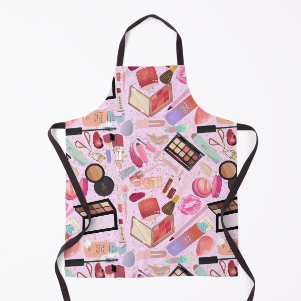 Item preview, I’m Just a Girl — Makeup Lover Aesthetic Pattern | Beauty Products & Glam Accessories Repeating Design - Pink designed and sold by StudioSamanthaa.