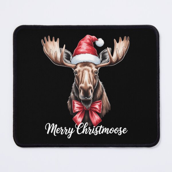 Item preview, Merry Christmoose Holiday Moose Merry Christmas designed and sold by ValerieRodrigue.