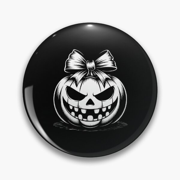 Item preview, Black Pumpkin Bow Evil Smile Creepy designed and sold by PeteHomenick.