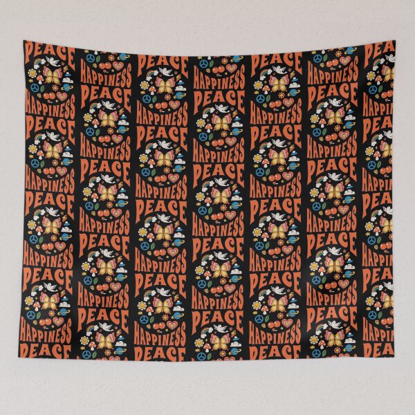 Item preview, peace &amp_ happiness designed and sold by storefficial.