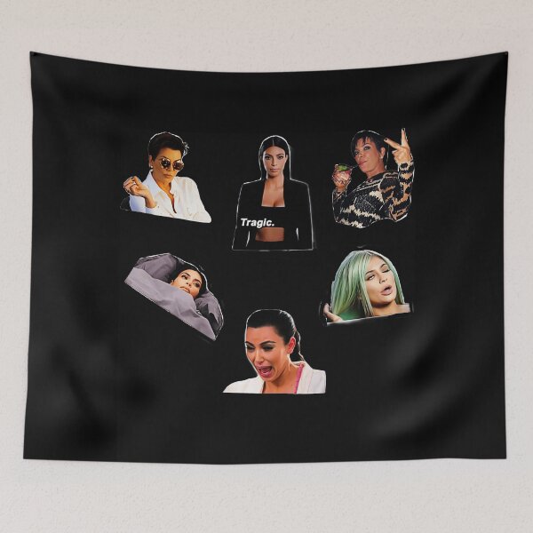 Item preview, Kardashian Pack Sticker designed and sold by sjokekannaig.