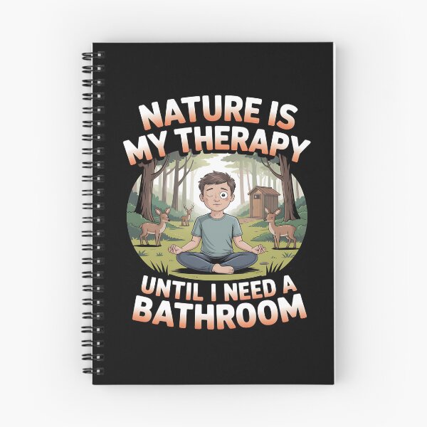Item preview, sarcastic adventure - dark forest - survival of the weirdest - bear encounter - mentally lost hiker - edgy outdoor - hiking regret - lost in nature - funny national park - overthinking in the woods designed and sold by JansenGS.